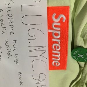 Supreme box logo hoodie